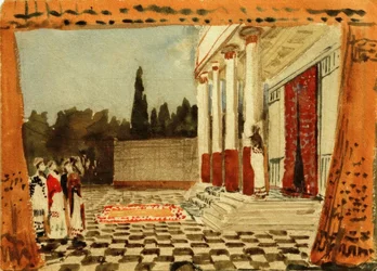 In Front of the Palace